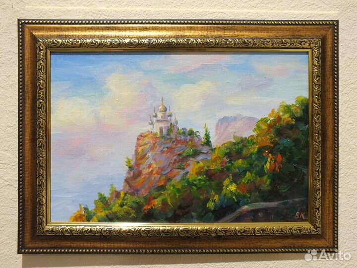 Картины маслом Пейзажи Крыма 20х30 см Корзун В.С