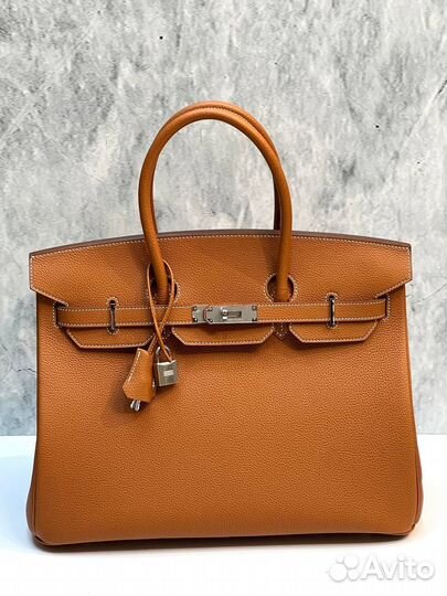 Сумка Hermes birkin 35cm Натуральная кожа