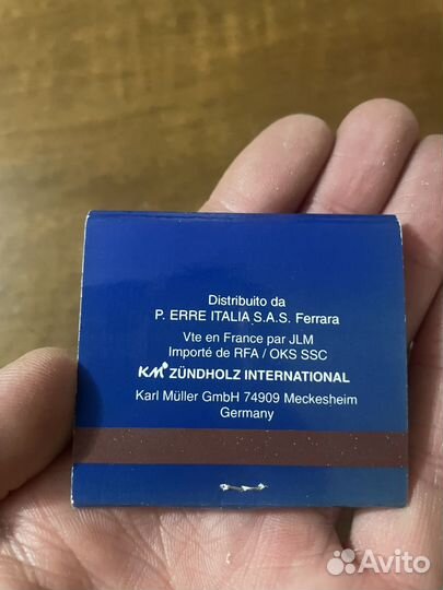 Спички USA и Europe