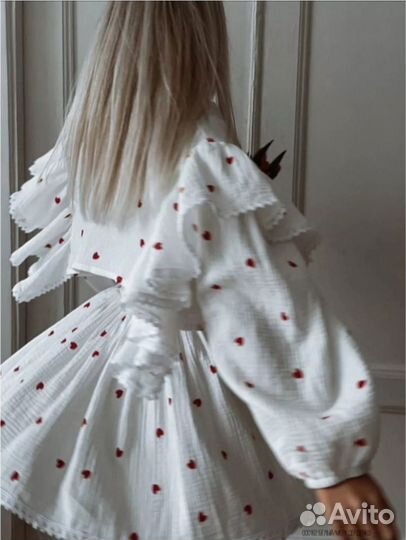 Пижама с воланами и рюшами