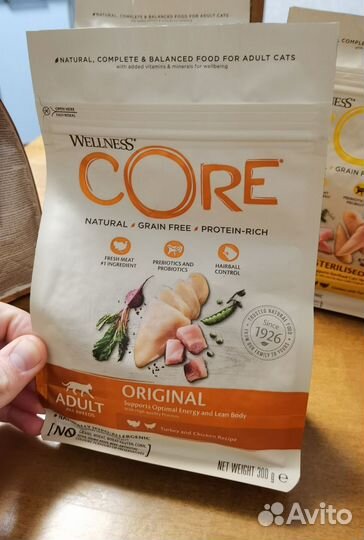 Корм wellness core 330г