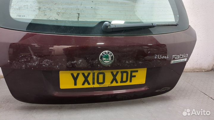 Крышка багажника Skoda Fabia, 2010