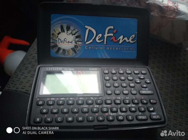 Электронная записная книжка citizen rx-5640