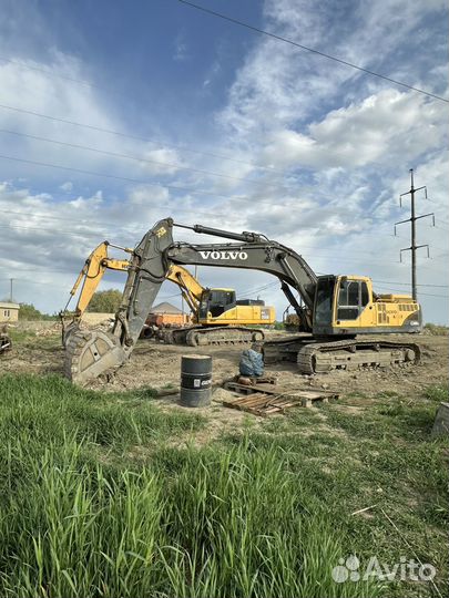 Услуги экскаватора