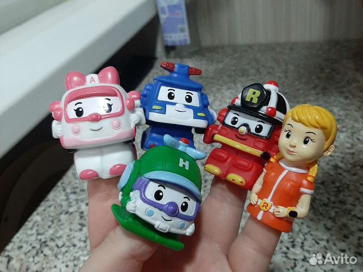 Пальчиковый театр Робокар Поли