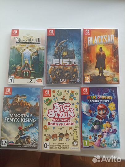 Игры на nintendo switch