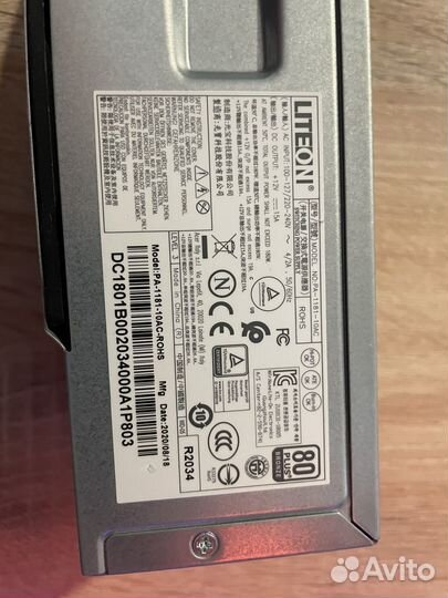 Материнская плата b46h5-ad и блок питания