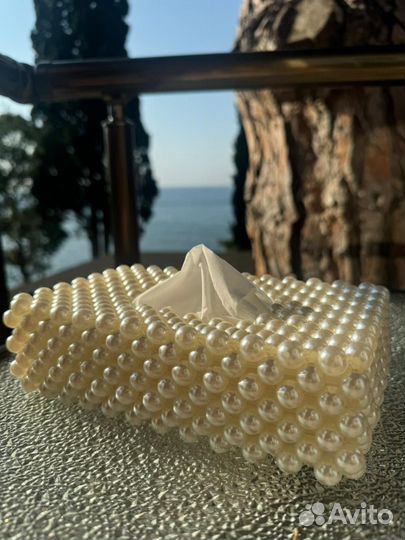 Салфетница из бусин