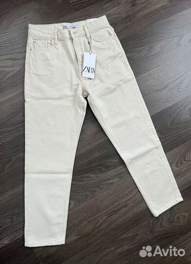 Джинсы Zara mom fit 38 новые