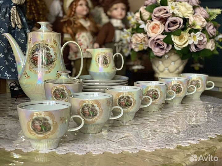 Чайный сервиз ГДР Мадонна