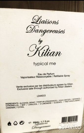 Kilian typical me оригинал