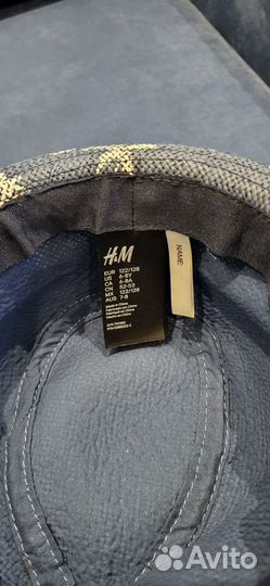 Шляпа панама плетёная пляжная на мальчика