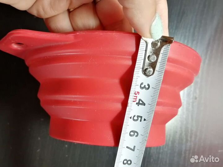 Силиконовая складная тарелка, для собак