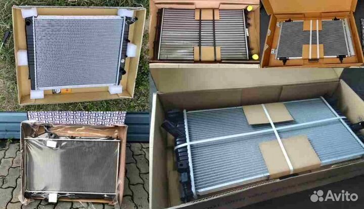 Радиатор системы охлаждения KIA: sephia (FA) 1.5 I