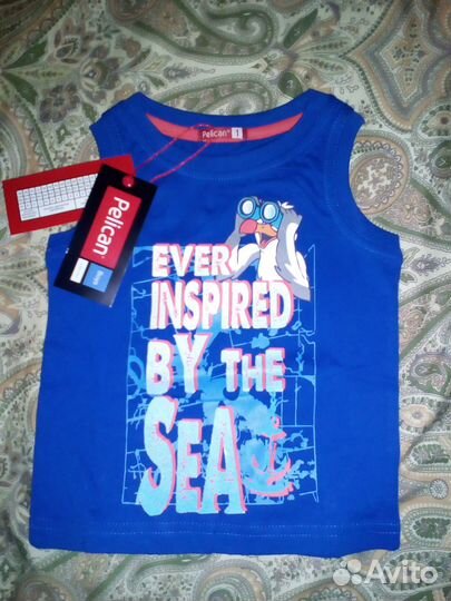 Майка новая фирма Pelican (размер 86)