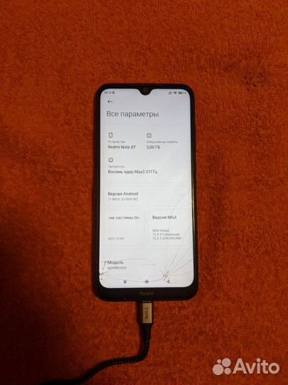 Xiaomi redmi note 8t разбор
