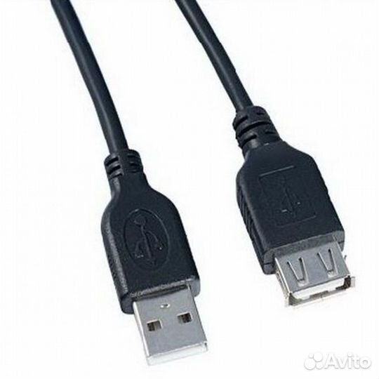 Кабель удлинитель USB 2.0 A вилка - А розетка, дли