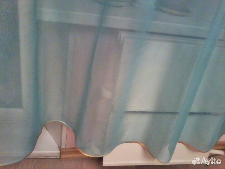 Тюль на кухню, в детскую; ламбрекены