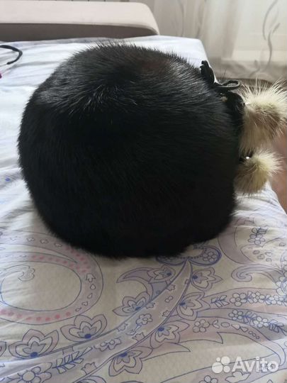 Шапка норковая женская