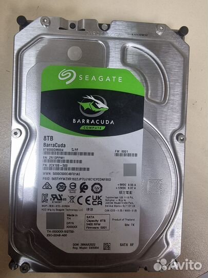 Жесткий диск HDD / SSD