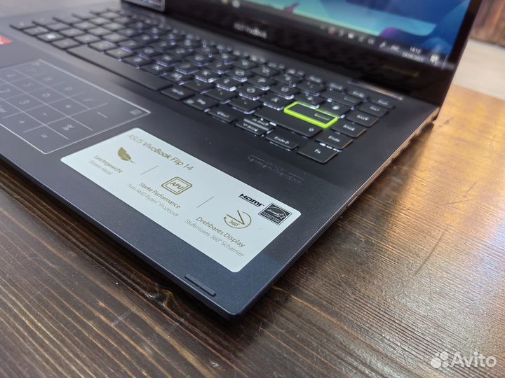 Ноутбук Asus Сенсорный AMD Ryzen 5 4500U