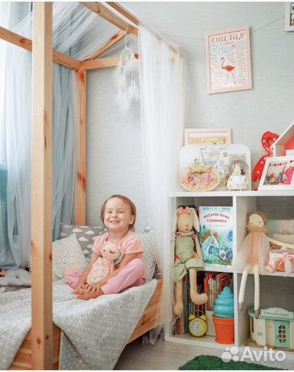 Кровать-домик с матрасом