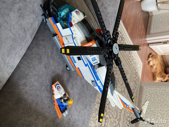 Lego city вертолет - целый набор
