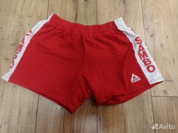 Комплект для самбо красного цвета 