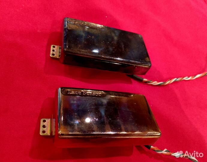 Сет хамбакеров Lace Finger Burners Burnt Chrome US