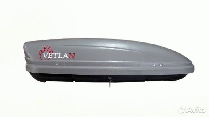 Автобокс Ветлан350 серый на Honda Today