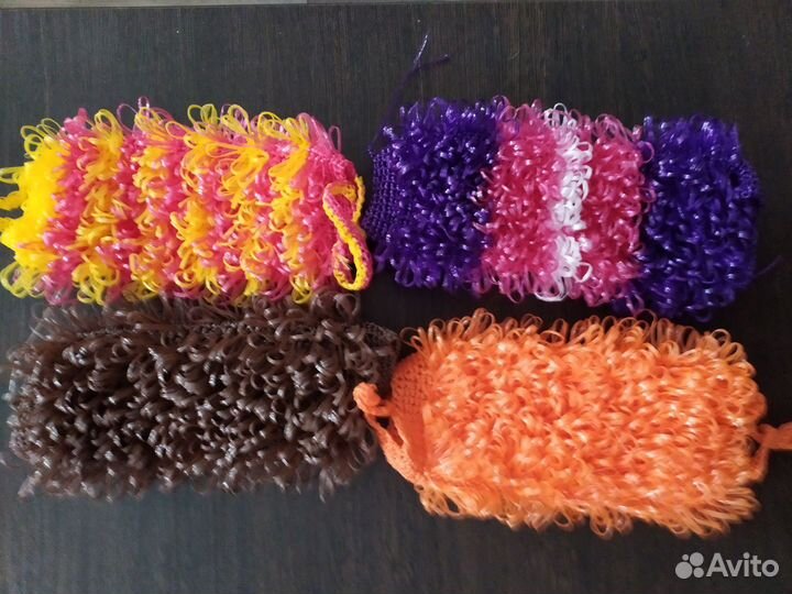 Мочалка ручной работы