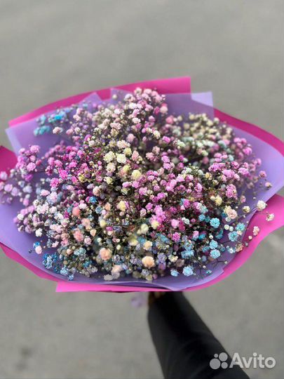 Букет из гипсофилы