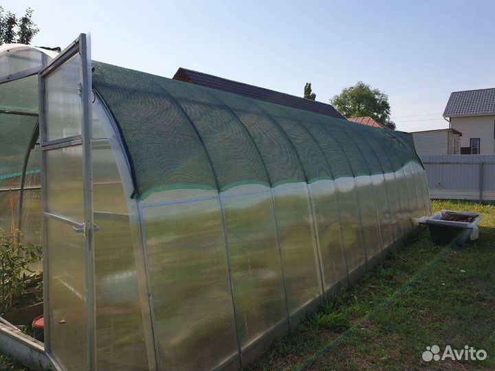 Сетка затеняющая для теплиц, тень от солнца