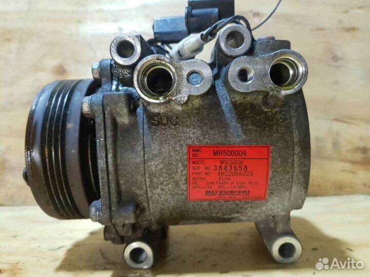 Компрессор кондиционера Mitsubishi Pajero Mini
