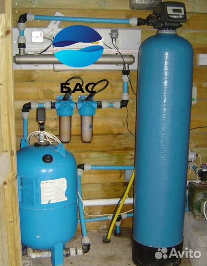 Фильтр для коттеджа от жесткости и железа