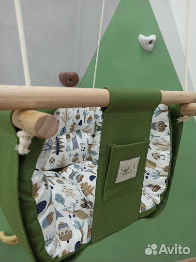 Детская качель подвесная