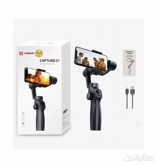 Стабилизатор для телефона трехосевой funsnap 2s