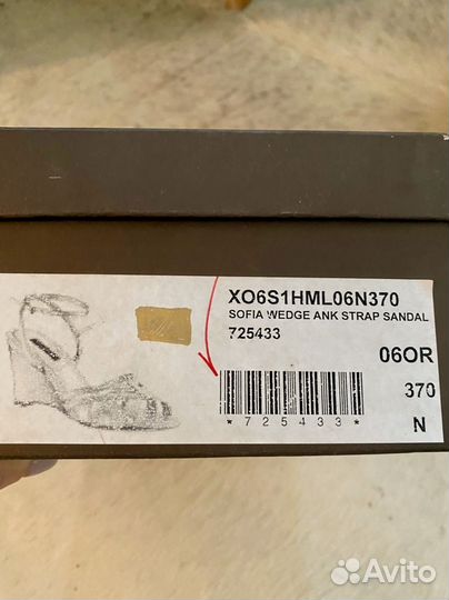 Босоножки Louis Vuitton оригинал