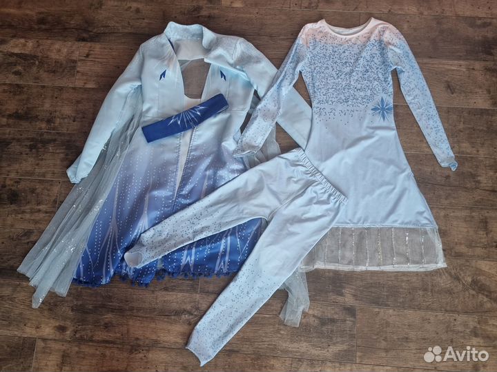 Карнавальный костюм для девочки Анна и Эльза из м