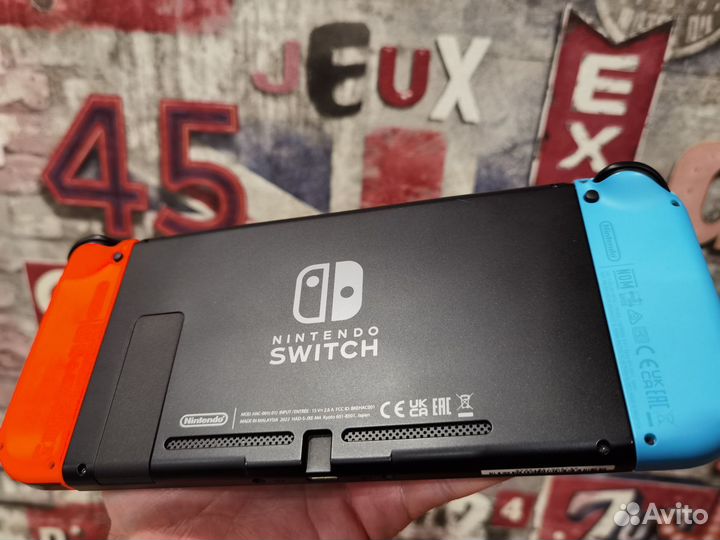 Nintendo Switch v2 (прошитая чипом) +microSD 128gb