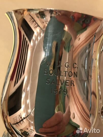 Поднос для бокалов, бокалы, посеребро винтаж