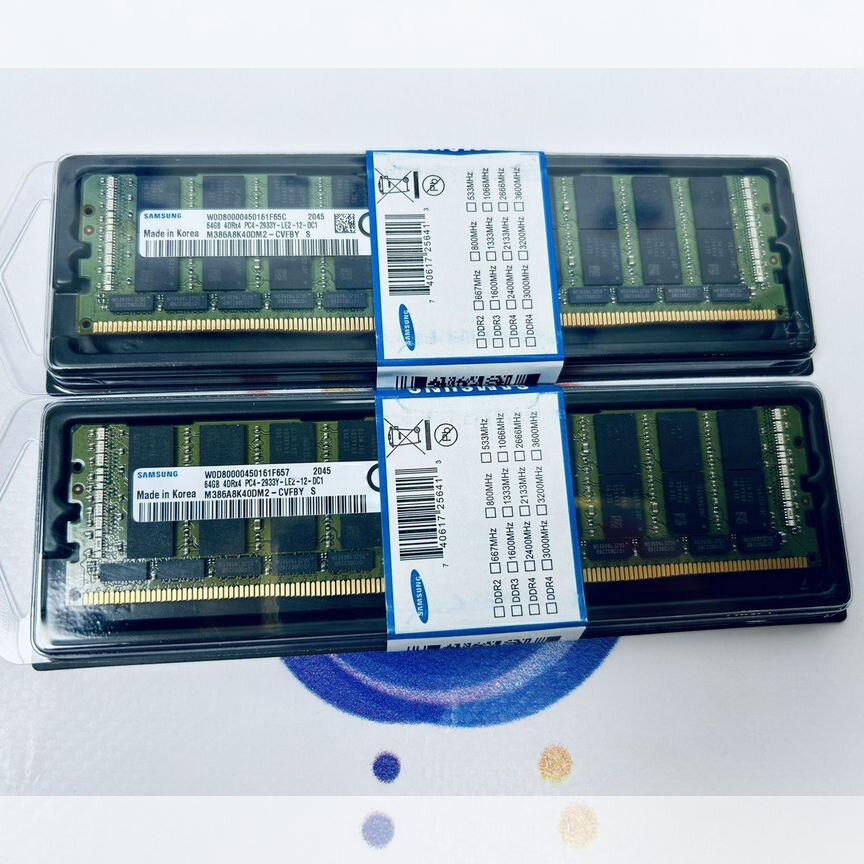[M386A8K40DM2-CVFBY] Ddr4 64gb 2933 Ecc Reg M386a8k40dm2-Cvfby