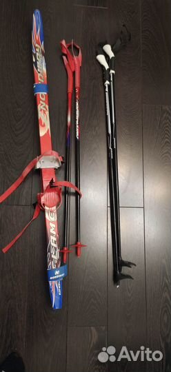 Лыжи беговые детские 120 см