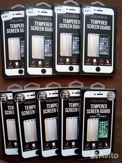 Оригиналь.стекло на iPhone. 6/6s. XR. iPhone 7,8