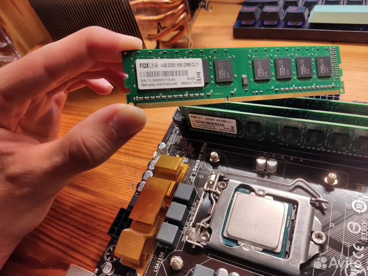 Gigabyte ga-z97-hd3 + i5 4590 + 16gb ddr3