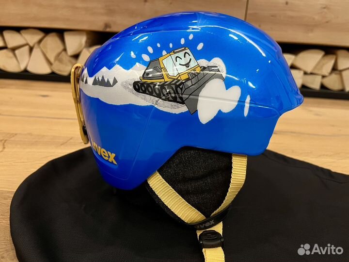 Шлем горнолыжный детский Uvex