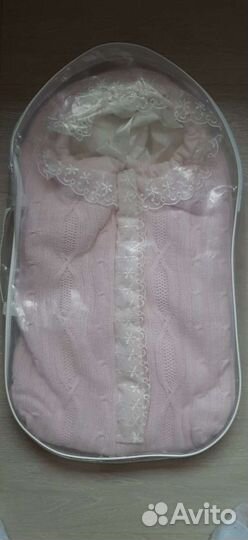 Конверт на выписку для девочки весна осень