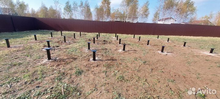 Винтовые сваи под ключ