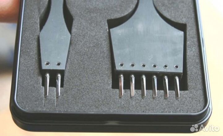 Строчные пробойники французский шов шаг 5 мм