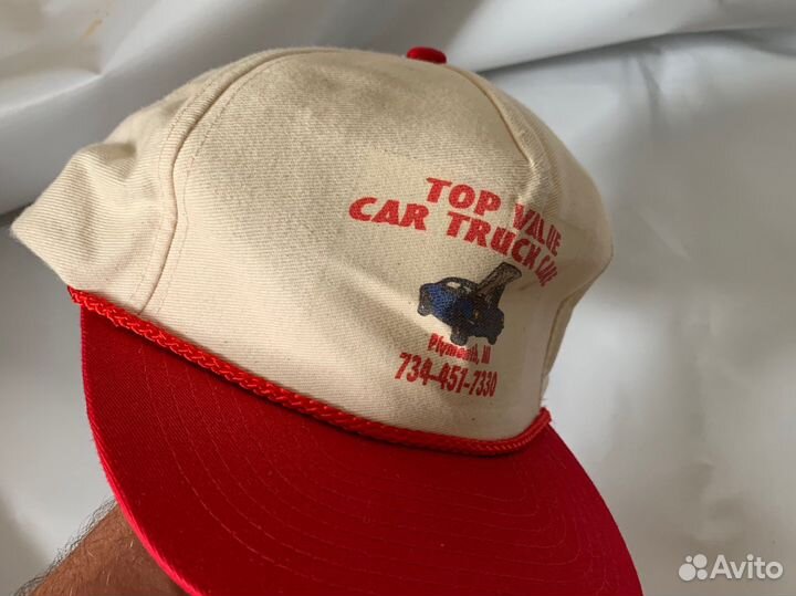 Бейсболка винтажная в американском стиле